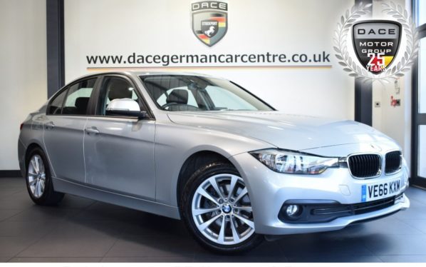 Used 2017 SILVER BMW 3 SERIES Saloon 2.0 320D SE 4DR 188 BHP full service history (reg. 2017-01-27) for sale in Bolton