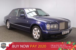 Used 2000 BLUE BENTLEY ARNAGE Saloon 6.8 RED LABEL 4DR 401 BHP FULL SERVICE HISTORY (reg. 2000-03-14) for sale in Stockport