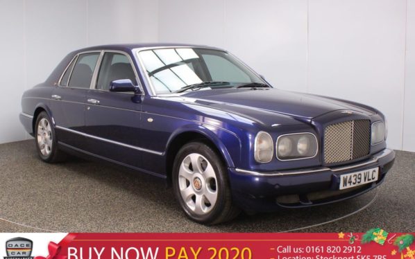 Used 2000 BLUE BENTLEY ARNAGE Saloon 6.8 RED LABEL 4DR 401 BHP FULL SERVICE HISTORY (reg. 2000-03-14) for sale in Stockport