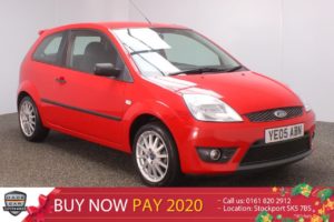 Used 2005 RED FORD FIESTA Hatchback 1.6 ZETEC S 3DR 100 BHP (reg. 2005-05-06) for sale in Stockport