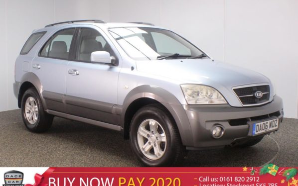 Used 2006 BLUE KIA SORENTO Estate 2.5 XS CRDI 5DR LOW MILEAGE 1 OWNER 139 BHP (reg. 2006-06-29) for sale in Stockport
