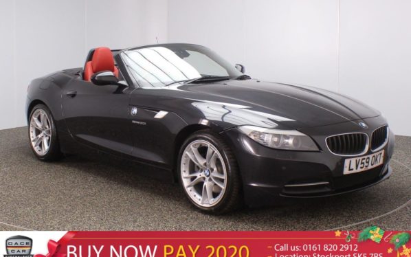 Used 2009 BLACK BMW Z4 Convertible 3.0 Z4 SDRIVE30I ROADSTER 2DR HEATED LEATHER SEATS 254 BHP (reg. 2009-10-28) for sale in Stockport