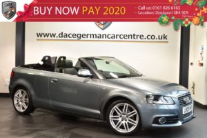 Used 2009 GREY AUDI A3 Convertible 1.6 MPI S LINE 2d 101 BHP (reg. 2009-03-31) for sale in Bolton