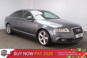 Used 2009 GREY AUDI A6 Saloon 2.0 TDI E S LINE 4DR 134 BHP (reg. 2009-06-19) for sale in Stockport
