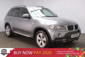 Used 2009 GREY BMW X5 Estate 3.0 D SE 5DR 232 BHP LEATHER (reg. 2009-03-13) for sale in Stockport