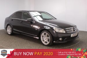 Used 2010 BLACK MERCEDES-BENZ C CLASS Saloon 2.1 C250 CDI BLUEEFFICIENCY SPORT 4DR 204 BHP (reg. 2010-08-31) for sale in Stockport