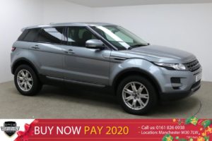 Used 2012 GREY LAND ROVER RANGE ROVER EVOQUE Estate 2.2 TD4 PURE 5d 150 BHP (reg. 2012-06-23) for sale in Manchester