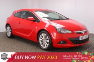 Used 2012 RED VAUXHALL ASTRA GTC Hatchback 2.0 GTC SRI CDTI S/S 3DR 162 BHP (reg. 2012-06-25) for sale in Stockport