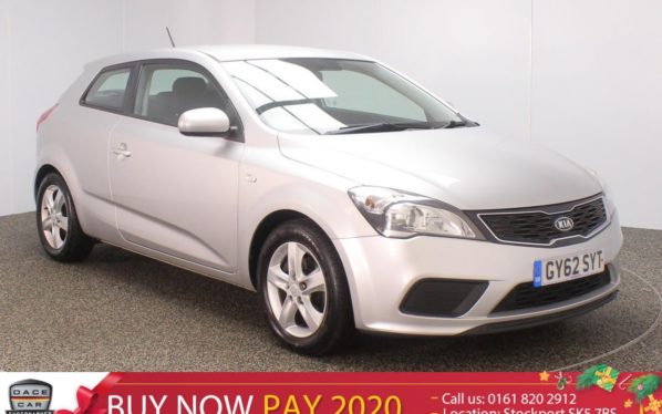 Used 2012 SILVER KIA PRO CEED Hatchback 1.4 PRO CEED VR-7 3DR 89 BHP (reg. 2012-10-31) for sale in Stockport