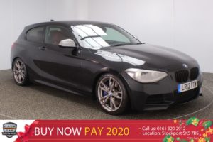 Used 2013 BLACK BMW 1 SERIES Hatchback 3.0 M135I 3DR AUTO 316 BHP RED LEATHER SAT NAV PRO MEDIA (reg. 2013-03-20) for sale in Stockport