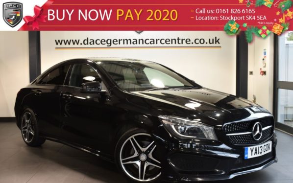 Used 2013 BLACK MERCEDES-BENZ CLA Coupe 2.1 CLA220 CDI AMG SPORT 4DR AUTO 170 BHP (reg. 2013-07-26) for sale in Bolton
