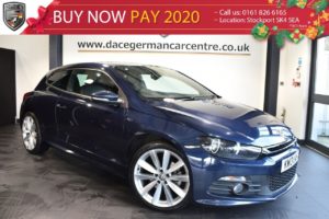 Used 2013 BLUE VOLKSWAGEN SCIROCCO Coupe 2.0 R LINE TDI 2DR 175 BHP full service history (reg. 2013-07-24) for sale in Bolton