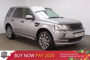 Used 2013 GREY LAND ROVER FREELANDER Estate 2.2 SD4 DYNAMIC 5DR AUTO 190 BHP (reg. 2013-07-17) for sale in Stockport