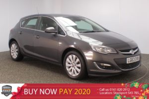 Used 2013 GREY VAUXHALL ASTRA Hatchback 2.0 ELITE CDTI 5DR AUTO HEATED LEATHER 163 BHP (reg. 2013-10-04) for sale in Stockport