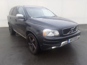 Used 2013 GREY VOLVO XC90 Estate 2.4 D5 R-DESIGN NAV AWD 5DR AUTO 200 BHP (reg. 2013-05-14) for sale in Stockport