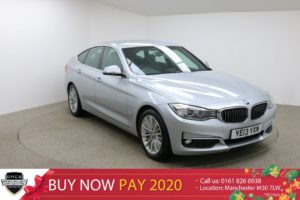 Used 2013 SILVER BMW 3 SERIES GRAN TURISMO Hatchback 2.0 320D LUXURY GRAN TURISMO 5d AUTO 181 BHP (reg. 2013-05-31) for sale in Manchester
