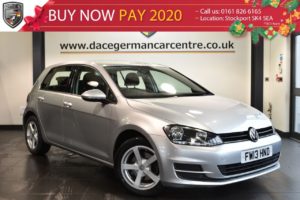 Used 2013 SILVER VOLKSWAGEN GOLF Hatchback 1.6 S TDI BLUEMOTION TECHNOLOGY 5DR 103 BHP full vw service history (reg. 2013-08-08) for sale in Bolton