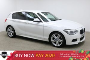Used 2013 WHITE BMW 1 SERIES Hatchback 1.6 118I M SPORT 5d AUTO 168 BHP (reg. 2013-03-01) for sale in Manchester