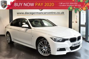 Used 2013 WHITE BMW 3 SERIES Saloon 2.0 320I XDRIVE M SPORT 4DR 181 BHP full bmw service history (reg. 2013-09-25) for sale in Bolton