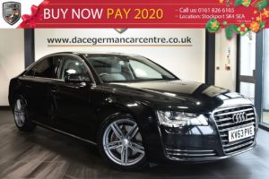 Used 2014 BLACK AUDI A8 Saloon 3.0 TDI SE 4DR AUTO 201 BHP excellent service history (reg. 2014-09-20) for sale in Bolton