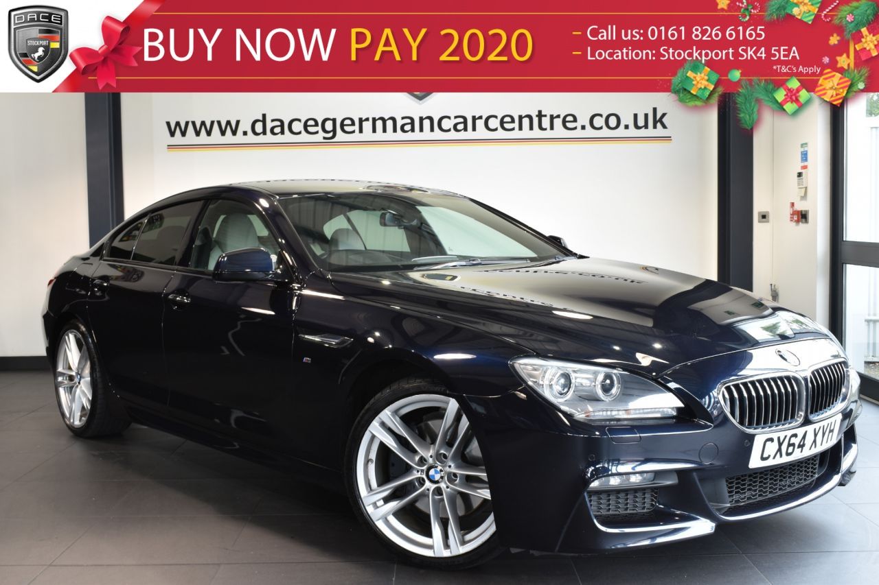 Used 2014 BLACK BMW 6 SERIES GRAN COUPE Coupe 3.0 640D M