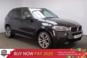 Used 2014 BLACK BMW X5 Estate 3.0 XDRIVE30D M SPORT PAN ROOF 7 SEATS HEADS UP DISPLAY SAT NAV HEATED LEATHER SEATS REAR CAMERA (reg. 2014-04-10) for sale in Stockport