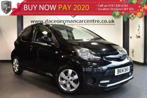 Used 2014 BLACK TOYOTA AYGO Hatchback 1.0 VVT-I MOVE WITH STYLE 5DR 68 BHP superb service history (reg. 2014-03-31) for sale in Bolton