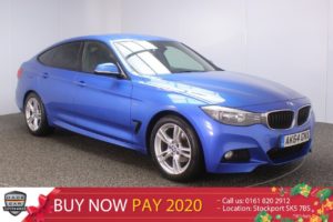 Used 2014 BLUE BMW 3 SERIES GRAN TURISMO Hatchback 2.0 318D M SPORT GRAN TURISMO 5DR SAT NAV HEATED LEATHER SEATS 1 OWNER 141 BHP (reg. 2014-11-12) for sale in Stockport