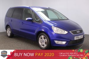 Used 2014 BLUE FORD GALAXY MPV 2.0 ZETEC TDCI 5DR 7 SEATS (reg. 2014-10-29) for sale in Stockport