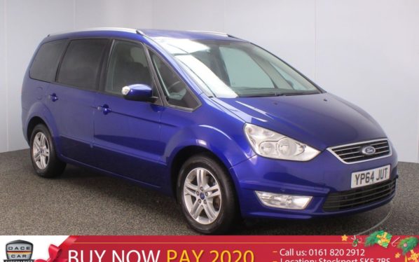 Used 2014 BLUE FORD GALAXY MPV 2.0 ZETEC TDCI 5DR 7 SEATS (reg. 2014-10-29) for sale in Stockport