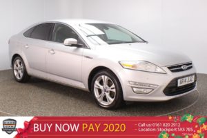 Used 2014 SILVER FORD MONDEO Hatchback 1.6 TITANIUM X BUSINESS EDITION TDCI START/STOP 5DR 114 BHP (reg. 2014-03-12) for sale in Stockport