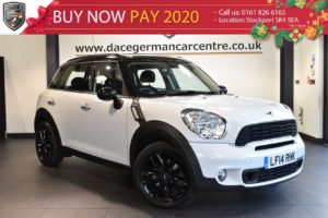 Used 2014 WHITE MINI COUNTRYMAN Hatchback 2.0 COOPER SD 5DR 141 BHP full service history (reg. 2014-03-07) for sale in Bolton