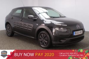 Used 2015 BLACK CITROEN C4 CACTUS Hatchback 1.2 PURETECH TOUCH 5DR 74 BHP (reg. 2015-10-14) for sale in Stockport