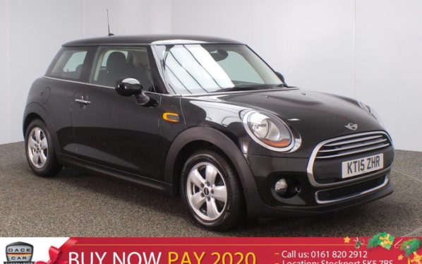 Used 2015 BLACK MINI HATCH ONE Hatchback 1.5 ONE D PEPPER PACK 3DR 94 BHP (reg. 2015-06-16) for sale in Stockport