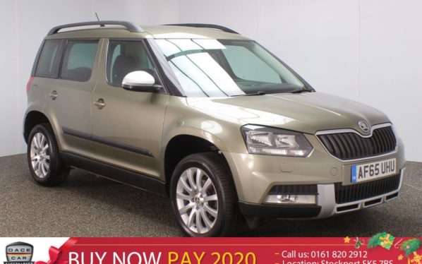 Used 2015 GREEN SKODA YETI Hatchback 2.0 OUTDOOR SE BUSINESS TDI SCR 5DR SAT NAV 1 OWNER 109 BHP (reg. 2015-10-26) for sale in Stockport