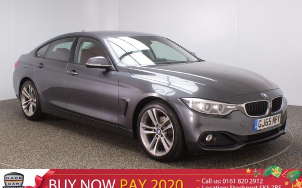 Used 2015 GREY BMW 4 SERIES GRAN COUPE Coupe 2.0 418D SPORT GRAN COUPE 5DR 148 BHP (reg. 2015-10-07) for sale in Stockport