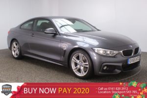 Used 2015 GREY BMW 4 SERIES Coupe 2.0 420D M SPORT 2DR 1 OWNER 188 BHP (reg. 2015-11-09) for sale in Stockport