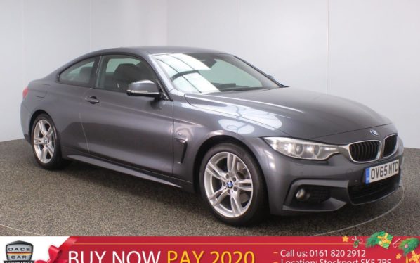 Used 2015 GREY BMW 4 SERIES Coupe 2.0 420D M SPORT 2DR 1 OWNER 188 BHP (reg. 2015-11-09) for sale in Stockport