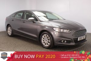 Used 2015 GREY FORD MONDEO Hatchback 2.0 ZETEC ECONETIC TDCI 5DR 1 OWNER 148 BHP (reg. 2015-04-08) for sale in Stockport