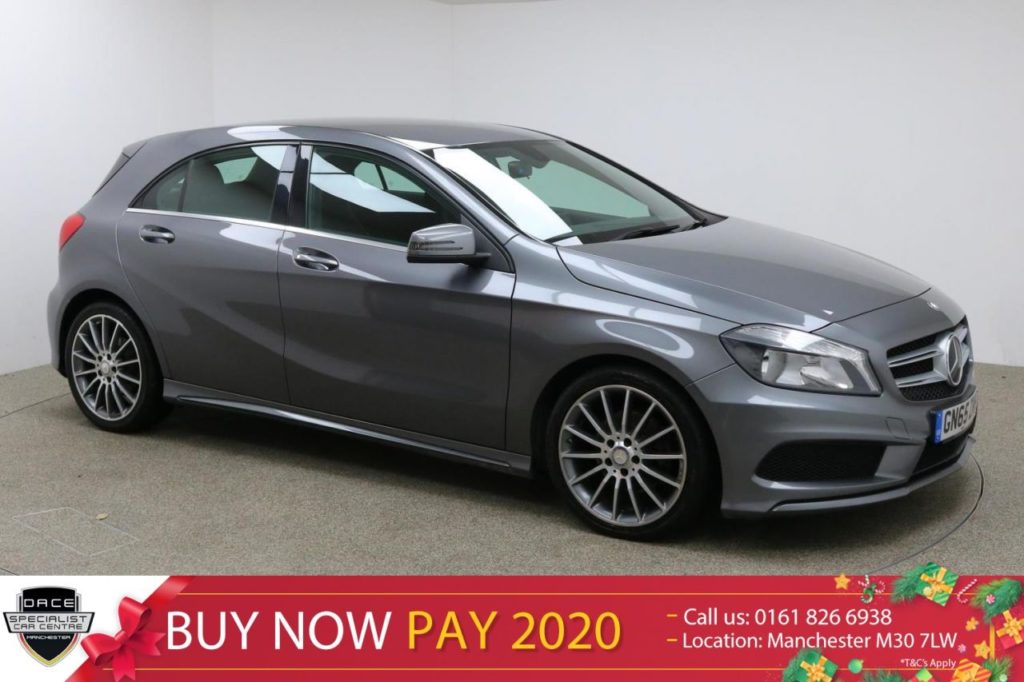 Used 2015 GREY MERCEDES-BENZ A CLASS Hatchback 1.5 A180 CDI BLUEEFFICIENCY AMG SPORT 5d 109 BHP (reg. 2015-09-25) for sale in Manchester