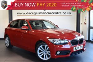 Used 2015 RED BMW 1 SERIES Hatchback 1.5 116D SPORT 5DR 114 BHP (reg. 2015-09-21) for sale in Bolton
