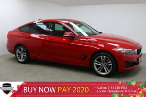 Used 2015 RED BMW 3 SERIES GRAN TURISMO Hatchback 2.0 320D SPORT GRAN TURISMO 5d AUTO 181 BHP (reg. 2015-09-01) for sale in Manchester