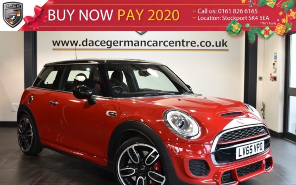 Used 2015 RED MINI HATCH JOHN COOPER WORKS Hatchback 2.0 JOHN COOPER WORKS 3DR AUTO 228 BHP full service history (reg. 2015-11-10) for sale in Bolton