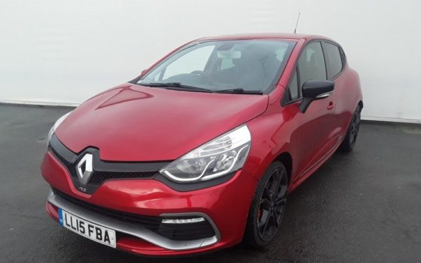 Used 2015 RED RENAULT CLIO Hatchback 1.6 RENAULTSPORT 5d AUTO 200 BHP (reg. 2015-04-16) for sale in Manchester