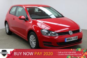 Used 2015 RED VOLKSWAGEN GOLF Hatchback 1.2 S TSI BLUEMOTION TECHNOLOGY 3d 84 BHP (reg. 2015-01-12) for sale in Manchester