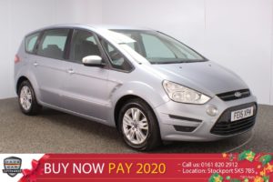 Used 2015 SILVER FORD S-MAX MPV 2.0 ZETEC TDCI 5DR AUTO 1 OWNER 7 SEATS (reg. 2015-04-27) for sale in Stockport