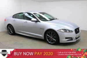 Used 2015 SILVER JAGUAR XF Saloon 2.2 D R-SPORT 4d AUTO 200 BHP (reg. 2015-07-23) for sale in Manchester