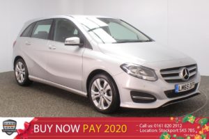 Used 2015 SILVER MERCEDES-BENZ B CLASS MPV 2.1 B 200 D SPORT EXECUTIVE 5DR AUTO 134 BHP (reg. 2015-10-27) for sale in Stockport