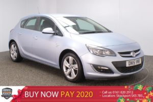 Used 2015 SILVER VAUXHALL ASTRA Hatchback 1.6 SRI 5DR 113 BHP (reg. 2015-06-30) for sale in Stockport