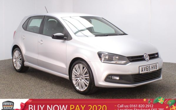 Used 2015 SILVER VOLKSWAGEN POLO Hatchback 1.4 BLUEGT DSG 5DR AUTO 1 OWNER HALF LEATHER SEATS 148 BHP (reg. 2015-11-23) for sale in Stockport